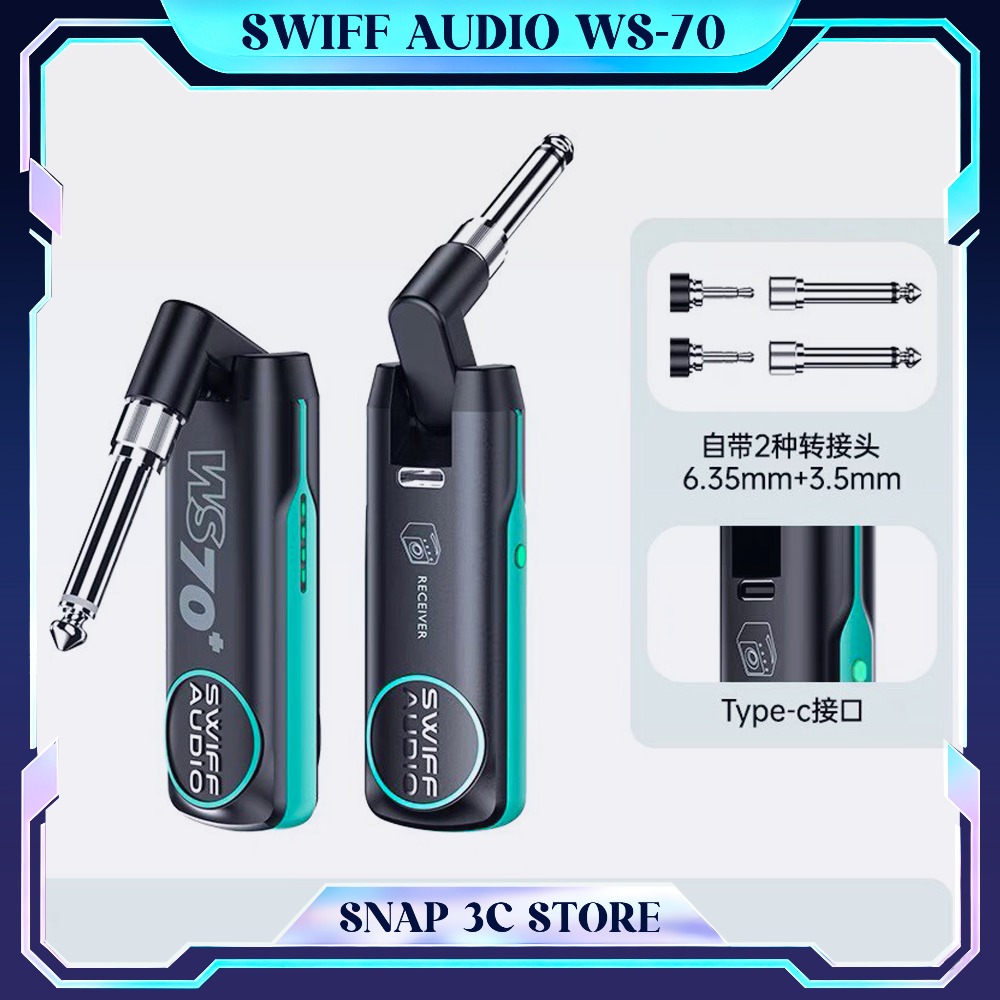Audio & Music Settings Xbox One - SWIFF AUDIO WS-70 Plus 무선 기타