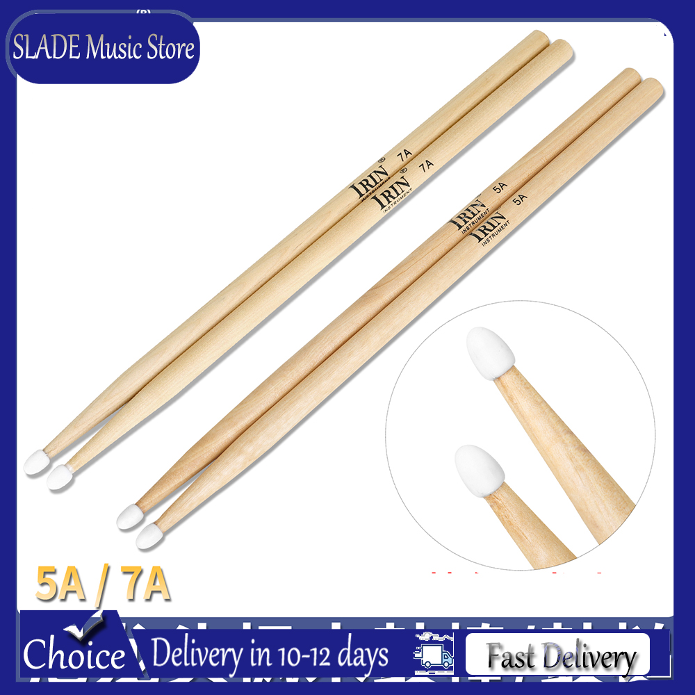Drum Stick 5A - IRIN 1쌍 5A/7A 프리미엄 메이플 드럼스틱