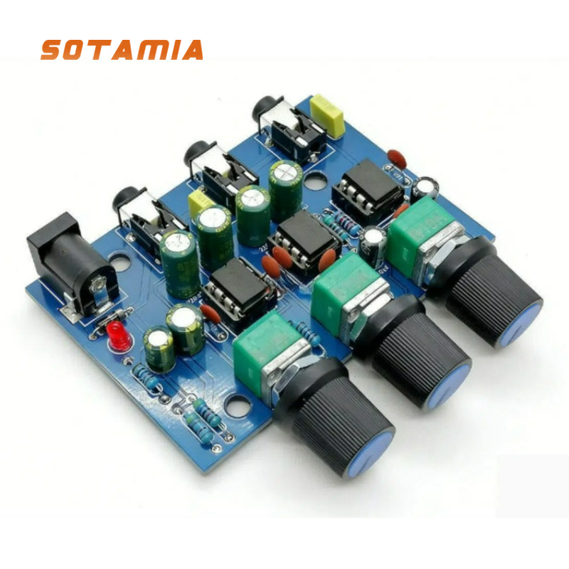 Audio Music Mixer - SOTAMIA 2채널 오디오, 1입력 2출력, 1입력