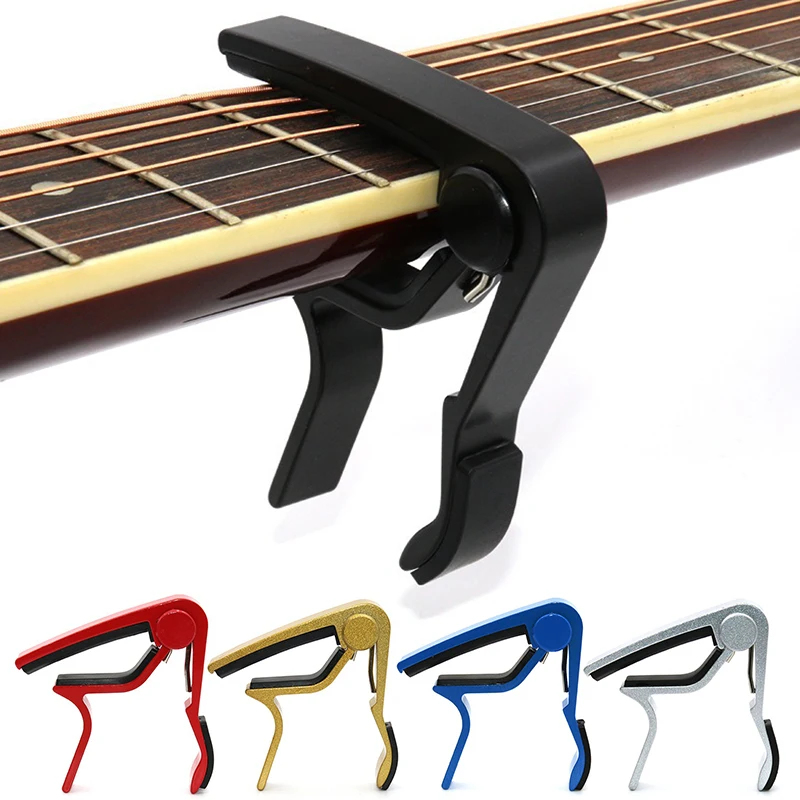 Guitar Tuner Clip - 1/2PCS 고품질 기타 카포 다양한 색상