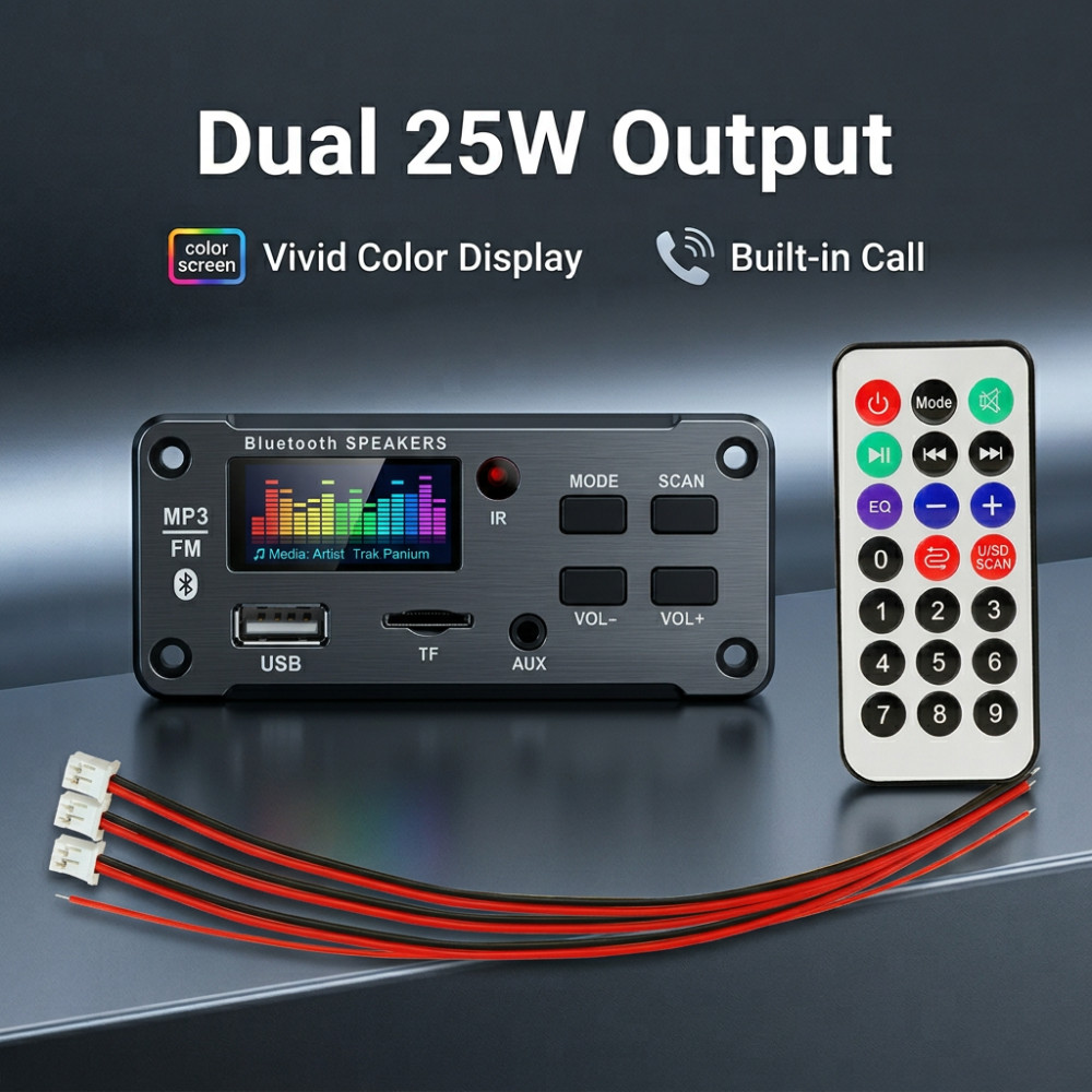 Audio Music Volume - 50W 앰프 블루투스 MP3 WMA WAV