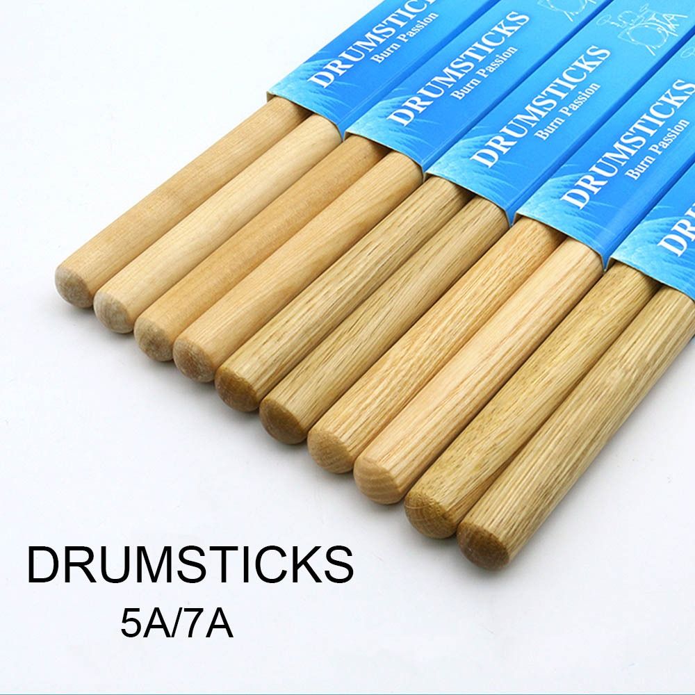 Drum Stick 5A - 클래식 5A/7A 드럼 스틱 1쌍 오크