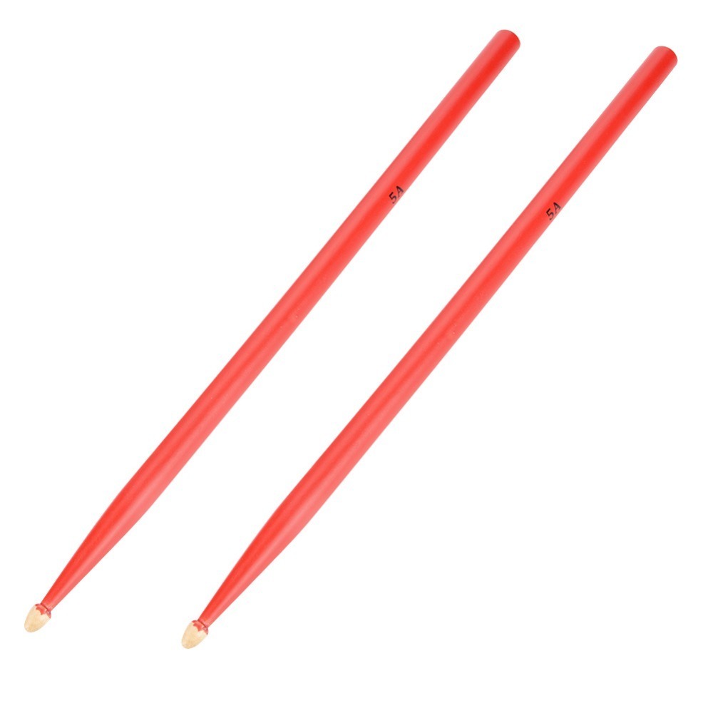 ​ 5A 드럼 스틱 블랙/레드 스무스 핸들 ​ 메이플  - Drum Stick 5A 리뷰 및 가격