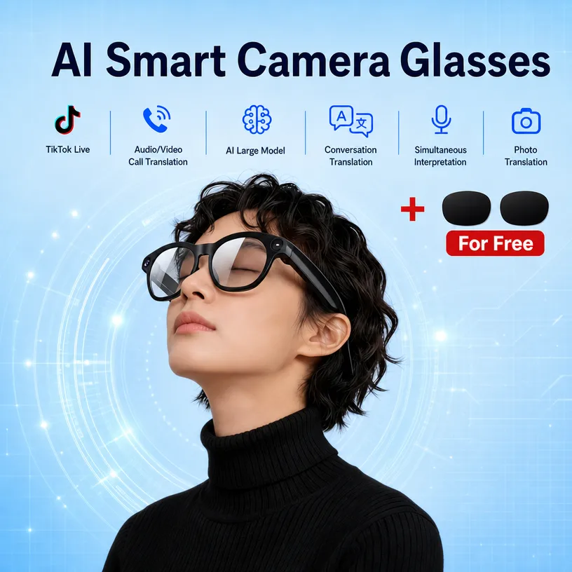 AI 스마트 슈팅 글래스, Douyin TK 라이브 스 - Audio Music Online 리뷰 및 가격