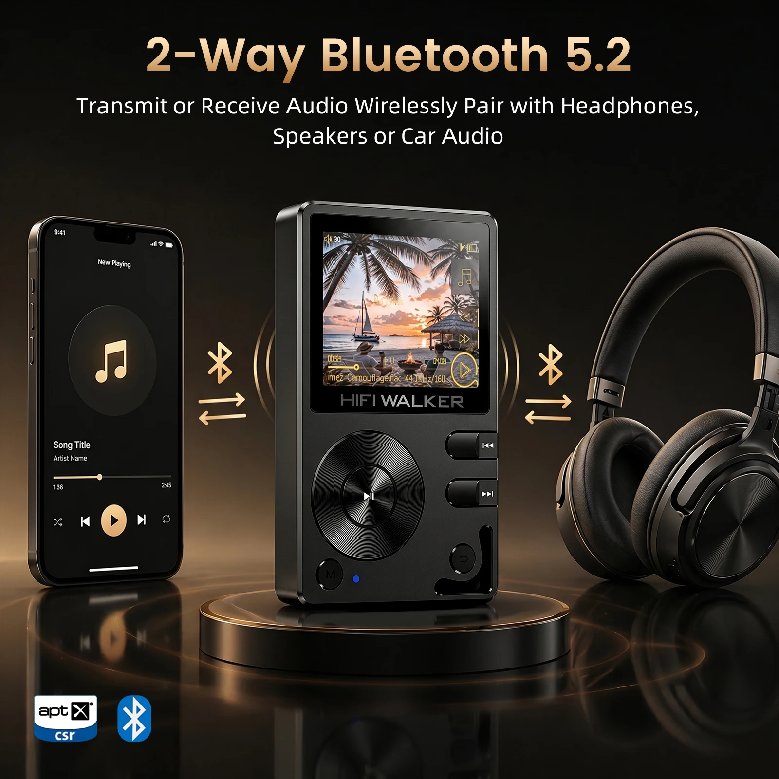 DAP HIFI 플레이어, 블루투스 5.2, 무손실 D - Audio Music Offline 리뷰 및 가격