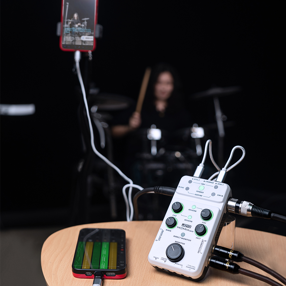 JOYO 오디오 믹서 MOMIX PRO 마이크, 기타, - Audio Music Mixer 리뷰 및 가격