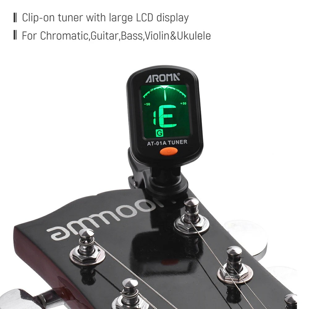 IRIN 기타 튜너 AT-01A/101 접이식 회전식  - Guitar Tuner Clip 리뷰 및 가격
