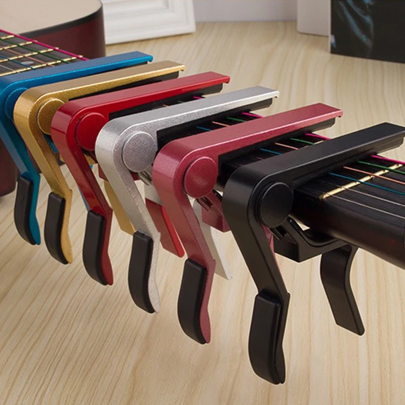 1/2PCS 고품질 기타 카포 다양한 색상 사용 가능  - Guitar Tuner Clip 리뷰 및 가격