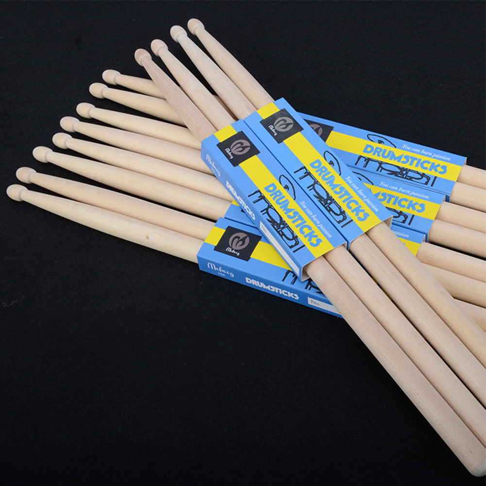 1 쌍 5A 7A 드럼 드럼스틱 초보자용 목재 드럼 세 - Drum Stick 5A 리뷰 및 가격