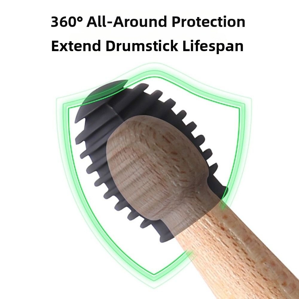 2개 실리콘 드럼 머트 소음 감소 5A 드럼스틱 헤드  - Drum Stick 5A 리뷰 및 가격