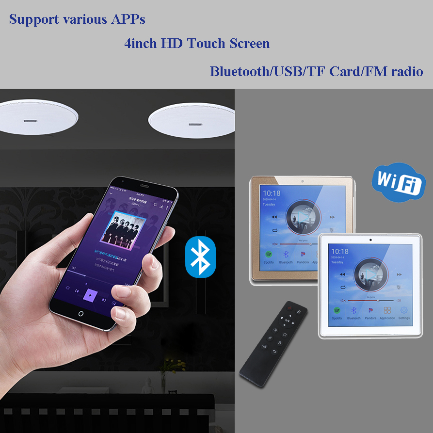 벽 증폭기 디지털 홈 오디오 볼륨 컨트롤러의 안드로이드 - Audio Music Online 리뷰 및 가격