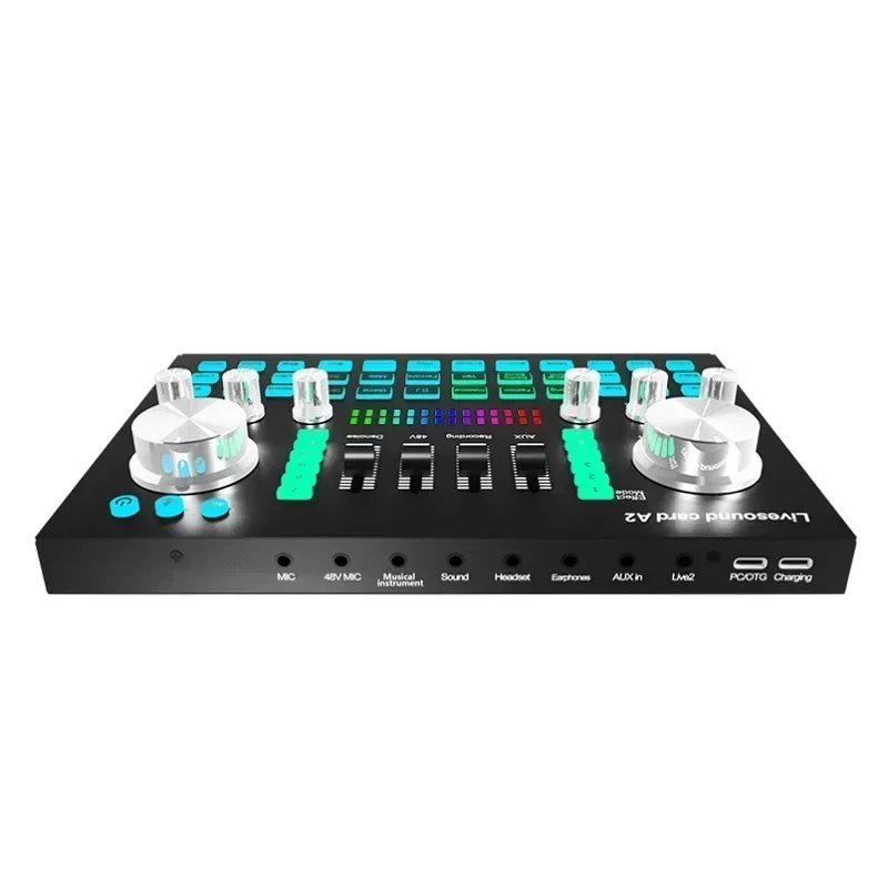 A2 사운드 카드 라이브 사운드 카드 Bluetooth - Audio Music Volume 리뷰 및 가격