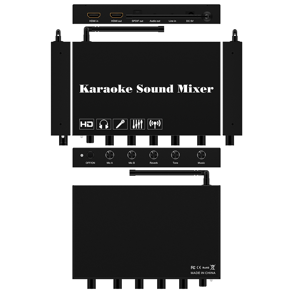 오디오 믹서 오디오 믹서DJ 컨트롤러/오디오(마이크 A - Audio Music Mixer 리뷰 및 가격
