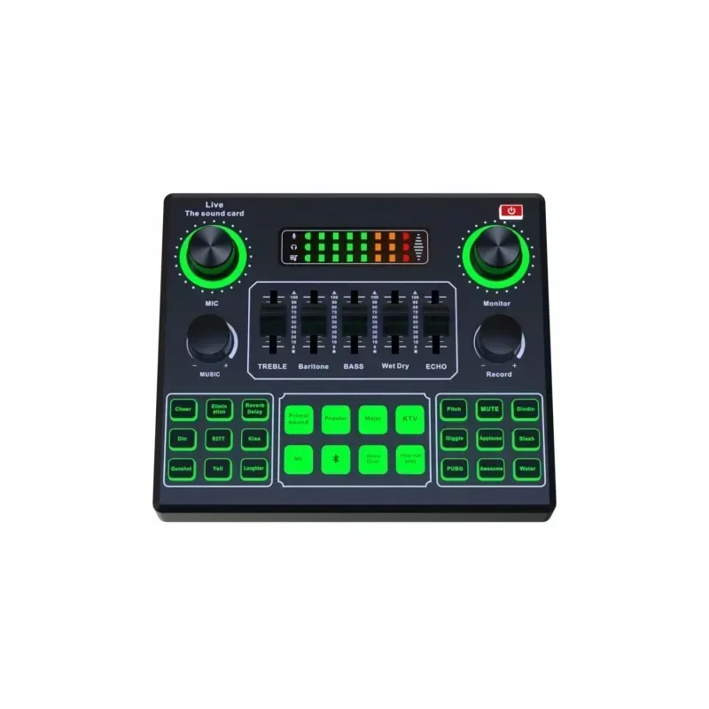 V9SJ 외부 오디오 믹서 라이브 사운드 카드 휴대 전 - Audio Music Mixer 리뷰 및 가격