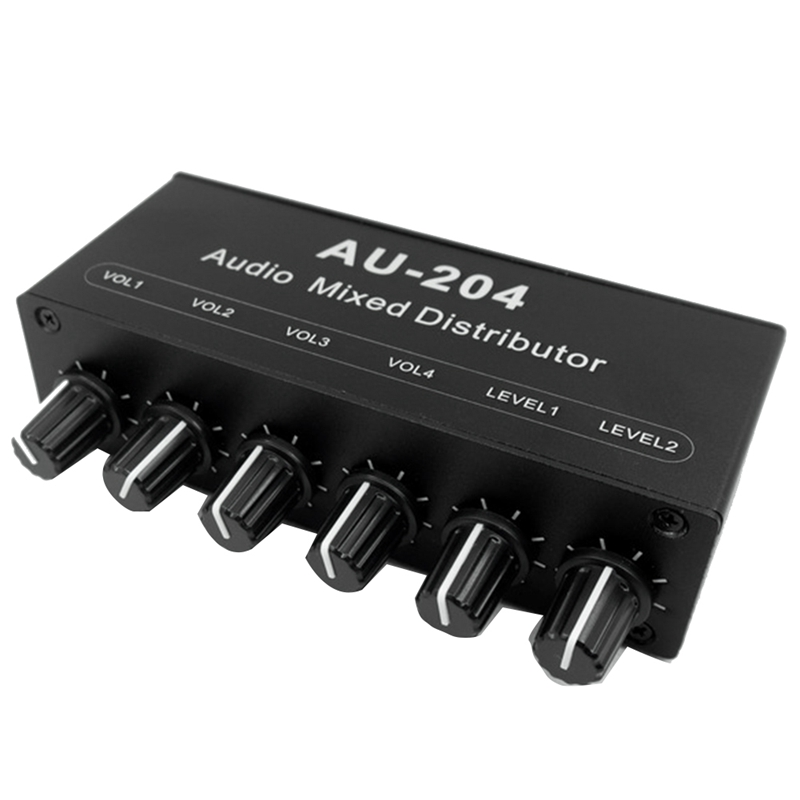 AU-204 스테레오 오디오 신호 믹서 보드 헤드폰 드 - Audio & Music Settings Xbox One 리뷰 및 가격