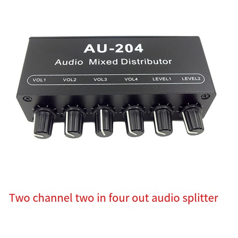 AU-204 스테레오 오디오 신호 믹서 보드 헤드폰 드 - Audio & Music Settings Xbox One 리뷰 및 가격