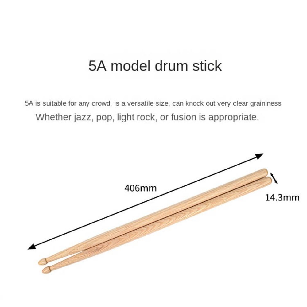 클래식 5A/7A 드럼 스틱 1쌍 오크 드럼스틱 나무  - Drum Stick 5A 리뷰 및 가격