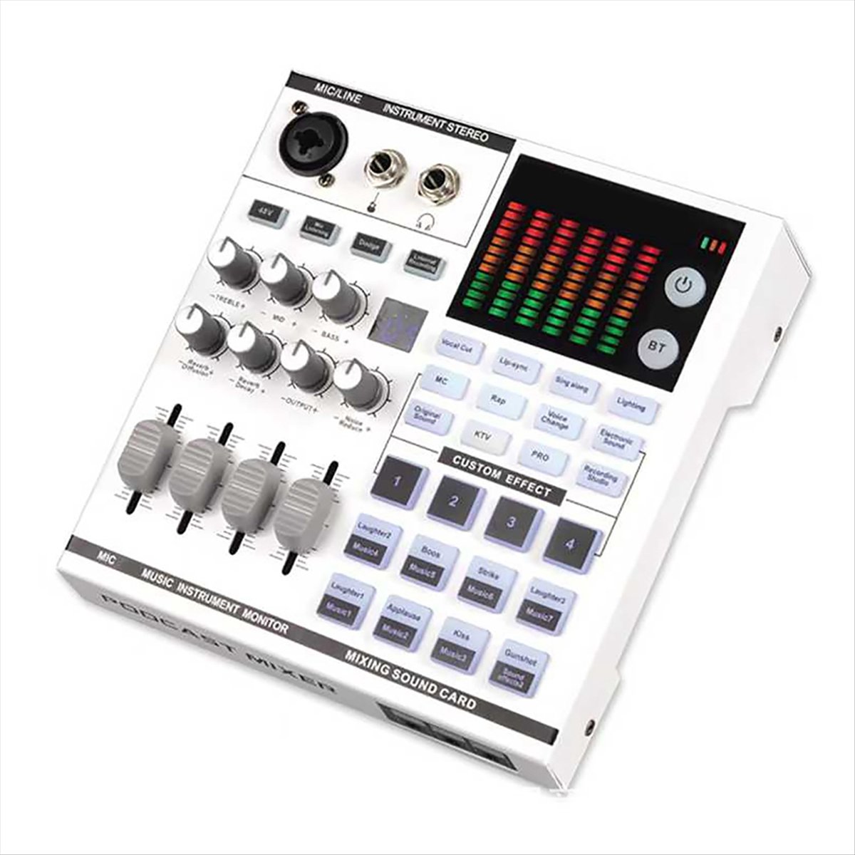 DTC5 SN800 라이브 사운드 카드 음성 변조 오디 - Audio Music Mixer 리뷰 및 가격