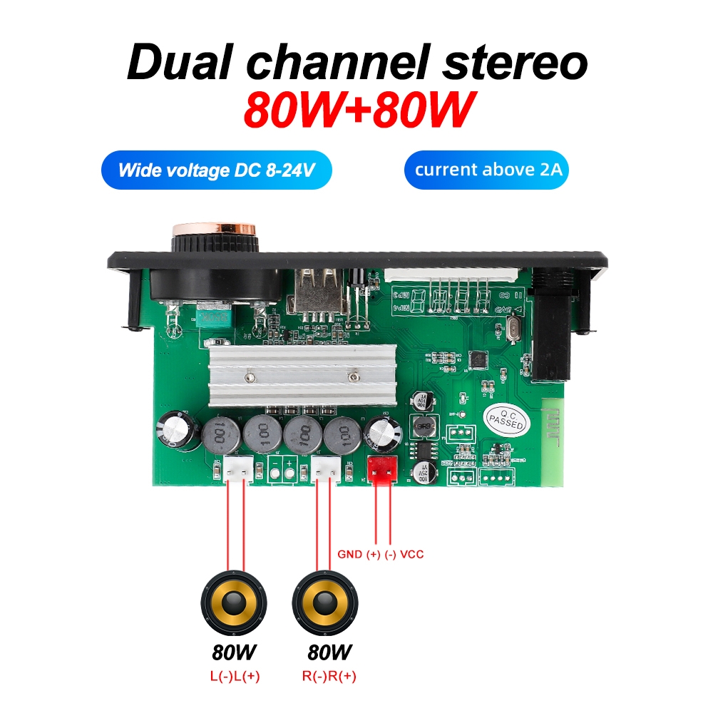 블루투스 5.1 DIY 160W 증폭기 MP3 디코더  - Audio Music Volume 리뷰 및 가격