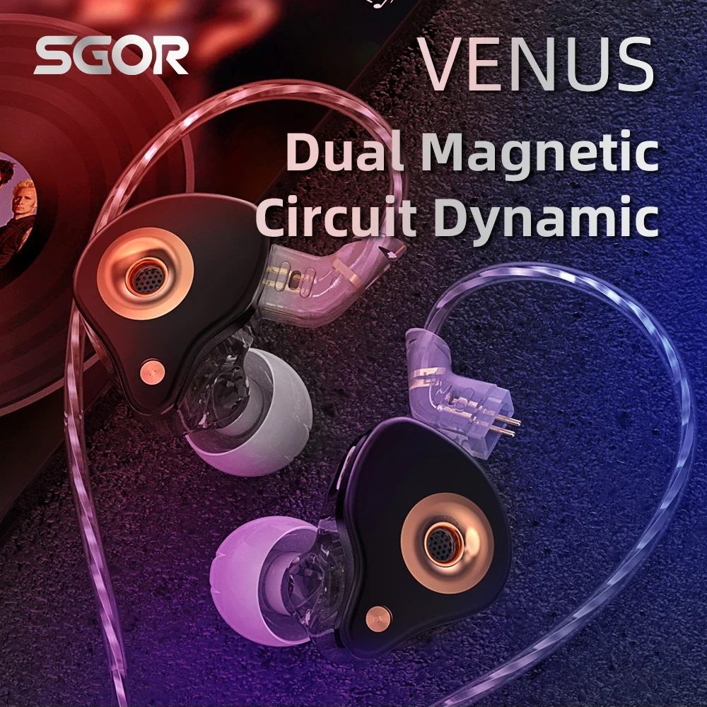 SGOR VENUS 10mm 듀얼 자기 회로 다이나믹  - Audio Music Best 리뷰 및 가격